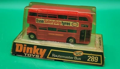 1970's DINKY TOYS Routemaster #289 English DOUBLE DECKER BUS - ORIGINAL PACKAGE! - Image 1 of 4