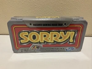 SORRY BOARD GAME IN A PORTABLE CASE - Picture 1 of 2