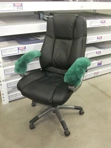 Wool Arm Chair Covers Genuine Sheepskin Armrest Wheelchair Scooter Fits All - Bild 1 von 7