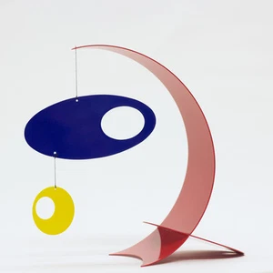 Ekko Workshop Modern Arc Desktop Mobile Stabile Modern Tabletop Kinetic Art - Picture 1 of 1