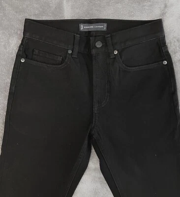 Jeans ajustados Everlane High Stretch nuevos con etiquetas, negros, varias tallas Foto 1 de 4