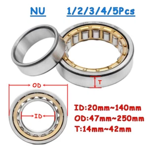 Cylindrical Roller Bearing NU204 ~ NU228 Mechanical Power Transmission Bearings - Picture 1 of 4