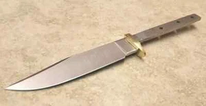 LOT OF 20 CUSTOM Knife Making Fixed Blade Blank Stainless Steel Hunter Blade 176 - Picture 1 of 7