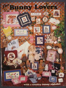 Dale Burdett For Bunny Lovers Cross Stitch Pattern Collection with Alphabet - Picture 1 of 9