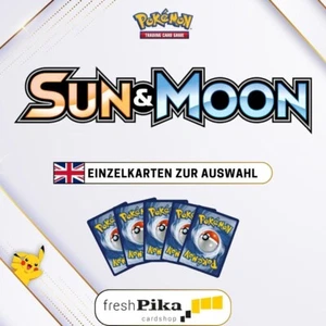 Pokemon - Sun & Moon - English 🇬🇧 Einzelkarten zur Auswahl - Bild 1 von 105