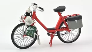 Model motorcycle moped Norev Solex Scale 1:18 1969 Red Motor Bike vehicles - Picture 1 of 1