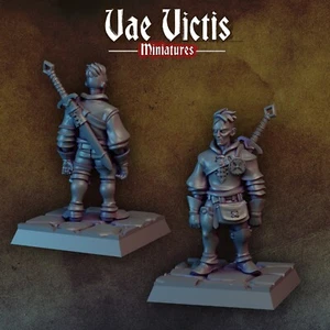 Miniaturas Vae Victis "Young Mercenary" D&D Warhammer Mordheim Frostgrave resina - Imagen 1 de 1