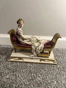 Scheibe - Statuina Madame Recamier in porcellana tedesca Alsbach - Foto 1 di 8