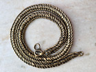 Antique Old Rare Ancient Brass Original Fine Heavy Hanging Chain Rope Chain Belt