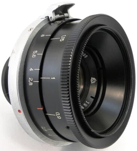 ⭐COMO NUEVO⭐ JUPITER-12 35 mm f/2,8 lente gran angular Kiev Contax RF cámara de montaje Nikon S - Imagen 1 de 9
