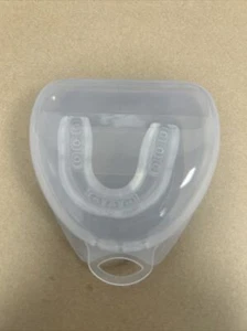 Kids / Junior Gum Shield, Mouth Guard With Protective Case, Transparent - Picture 1 of 5
