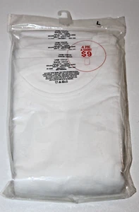 Boys' 4-Pack  100% Cotton White  A-Shirt Size XS-XL - Picture 1 of 5