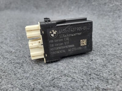 Centralina scaldacollo BMW F33 F83 M4 4 serie convertibile riscaldatore ecu 7427905 - Immagine 1 di 4