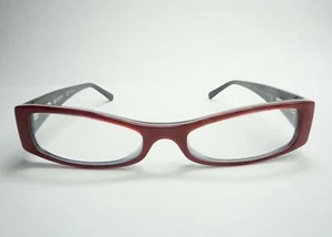 Vogue VO 2437 1449 Eyeglasses Red Black striped 49-16-135 rectangle thick frames - Picture 1 of 9