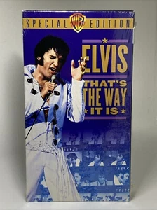 ๐ผ Elvis: Thats the Way It Is (VHS, 2001, Special Edition) New FACTORY SEALED ๐ผ - Picture 1 of 6