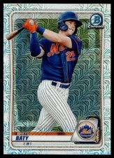 2020 Bowman Chrome Mojo Refractor Brett Baty #BCP-247 New York Mets