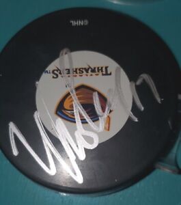 Ilya Kovalchuk #17 autographed hockey puck 