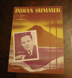 Indyjskie lato ~ Dubin / Herbert ~ 1939 M. Witmark Sheet Music
