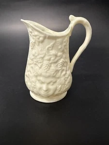 Belleek Bacchus Mask Creamer, 3rd Mark 1926-1946 - Picture 1 of 8