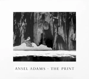 Ansel Adams Frozen Lake And Cliffs Sequoia 1932 Poster 25-1/2 x 28-3/4 - Picture 1 of 1