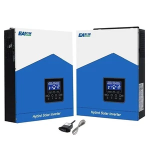 Easun 2.2W 3.2KW 4.2KW 6.2KW Solar Inverter Off-Grid Pure Sine MPPT Charger WIFI - Picture 1 of 20