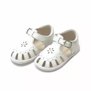 L'Amour Schuhe Shelby White Caged Sandale - Bild 1 von 4