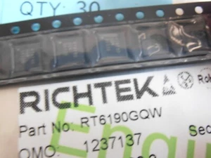 2x RT6190GQW 36V, 4-Switch Bidirectional Buck-Boost Controller I2C WQFN40 - Picture 1 of 1