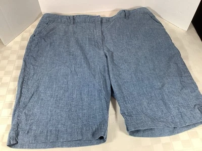 Pantalones cortos azules para mujer talla 18 de Laura Scott Foto 1 de 2