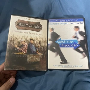 3 Dvd Lot check out all Auctions - Save On Ship Grumpy Old Men 1&2 Catch Me If - Picture 1 of 1
