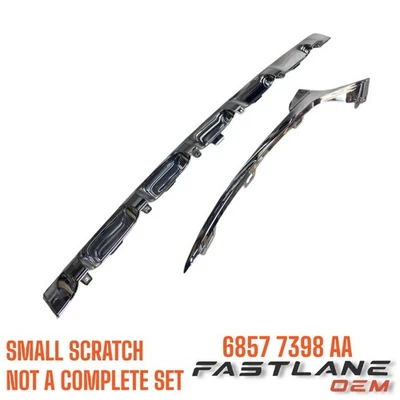 2022-2024 JEEP GRAND CHEROKEE FRONT GRILLE SURROUND NEW OEM 6857 7398 AA - Image 1 of 4