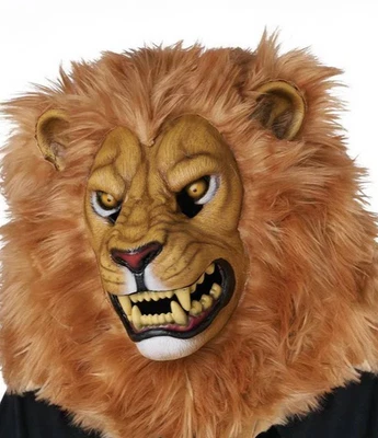 Adult Lion Ani-Motion Mask Halloween Costume Accessory - Image 1 of 2