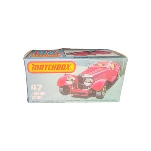 Rare Matchbox Superfast No. 47 Jaguar SS100 1982 -Superb Pristine Mint Condition - Picture 1 of 6