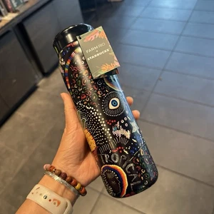 Starbucks Farm Rio Black 20oz Vacuum Insulated Water Bottle Tumbler Summer 2025 - Bild 1 von 4