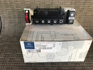 MERCEDES "380 SEL" (W126) HEATER CONTROL PANEL - Picture 1 of 4