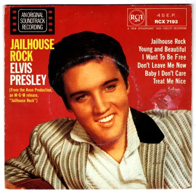 Elvis Presley - 45 T EP Jailhouse Rock (1982 - UK) - Photo 1/2