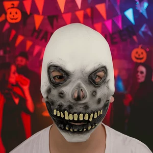 Spooky Scary Skull Headgear Realistic Terrifying Cosplay Mask  Halloween Party - Picture 1 of 12