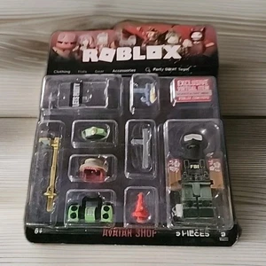 New Jazwares Roblox Avatar Shop Party SWAT Team Figure w/ Exclusive Code - Picture 1 of 5