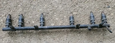 Jeep Grand Cherokee XJ ZJ Wrangler TJ 4.0 96-98 riel de combustible con inyectores Foto 1 de 4