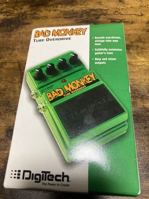 Digitech BadMonkey Overdrive Pedal Box & Accessories Used - Image 1 of 4