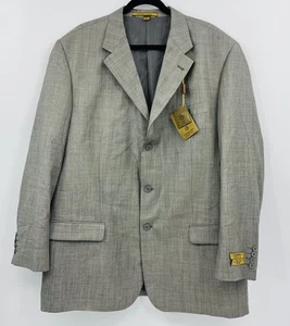 Cashmere Super 120s Giorgio Cosani Gold Label Blazer 50L New Single Breasted - Picture 1 of 15