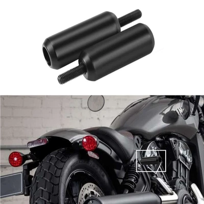 For Indian Scout Bobber / ABS 2017-2025 4" Shock Slider Crash Bar Smooth Style - Image 1 of 4