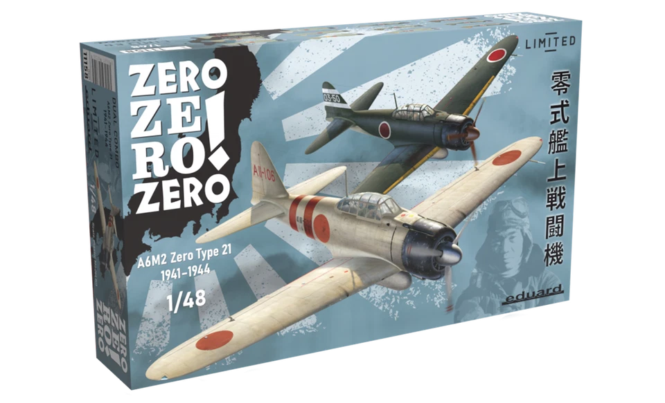 EDUARD - 11158 A6M2 ZERO TYPE 21 - ZERO DUAL COMBO - ÉDITION LIMITÉE ÉCHELLE 1:4 - Photo 1/4