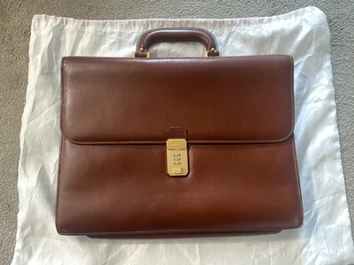 Vintage Bally Leather Briefcase/ Satchel  - Image 1 of 4