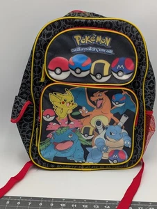 Pokemon Backpack Game Freak 2018 Multi Character Gotta Catch em All - Picture 1 of 13