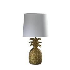 ORE International HBL2571 17 in. Tropical Heahea Pineapple Table Lamp  Golden...