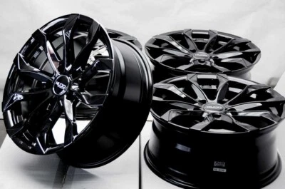 17  Wheels Rims 5x120 Black BMW 318 323 325 330 335 Mini Countryman Cadillac CTS - Image 1 of 4