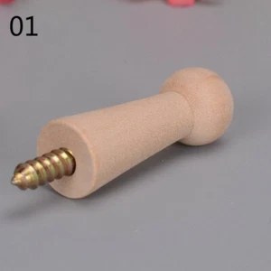4X Wood Shaker Peg Wooden Hook Hanger for Coat Hat Towel DIY Hanging Accessory - Picture 1 of 10