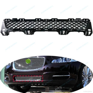 Black Front Bumper Radiator Grille Cover l Fit For Jaguar XJ 2010-2015 C2D23093 - Foto 1 di 5