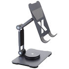  2 Count Mobile Phone Holder Aluminum Alloy Tablet Stand Folding