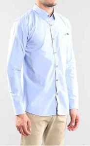 Camicia uomo Sonar manica lunga arrugginita nuova a bordo piscina taglia XXL - Foto 1 di 3
